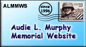 Founded in 1996, this is the official website for Audie Murphy.