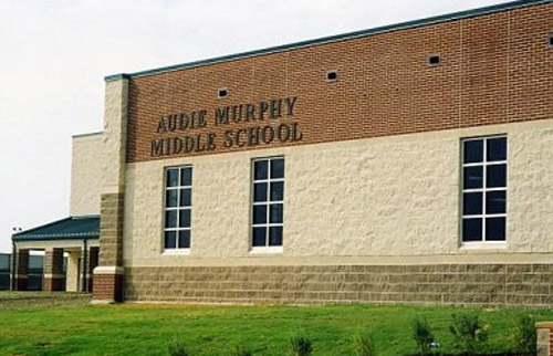Audie Murphy Middle School. Fort Hood, Texas.