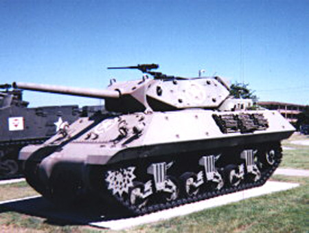 M10 Tank Destroyer, 4th Infantry Division Museum, Fort Hood, Texas.