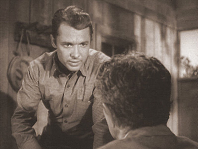 TRIAL OF THE AVENGERS photo from Audie Murphy's television series WHISPERING SMITH