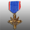 Click to see next the military decoration earned by Audie Murphy.