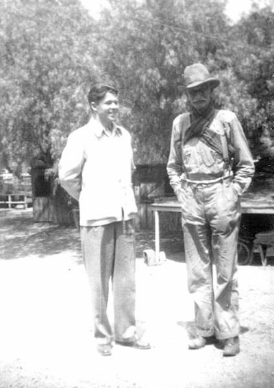 A childhood photo of Audie Murphy