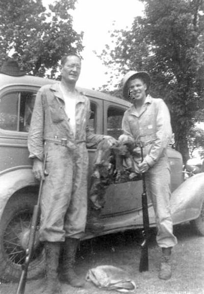 A childhood photo of Audie Murphy