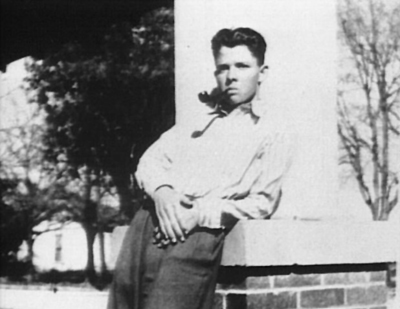 A childhood photo of Audie Murphy