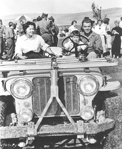 A family photo of Audie Murphy