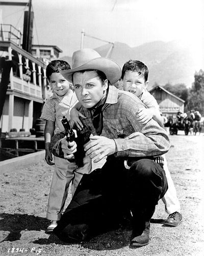 A family photo of Audie Murphy
