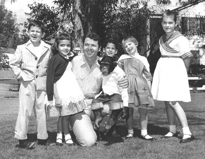 A family photo of Audie Murphy