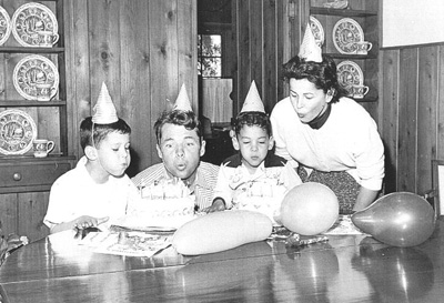 A family photo of Audie Murphy