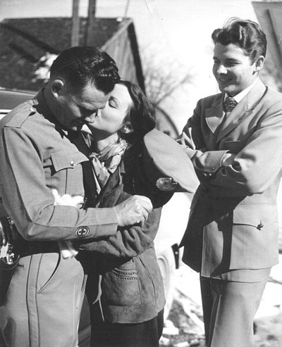 A family photo of Audie Murphy
