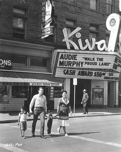 A family photo of Audie Murphy
