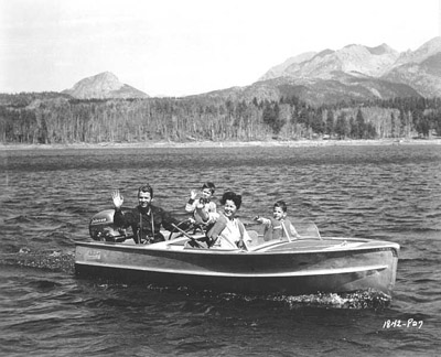A family photo of Audie Murphy