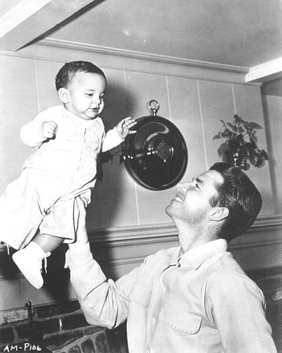 A family photo of Audie Murphy