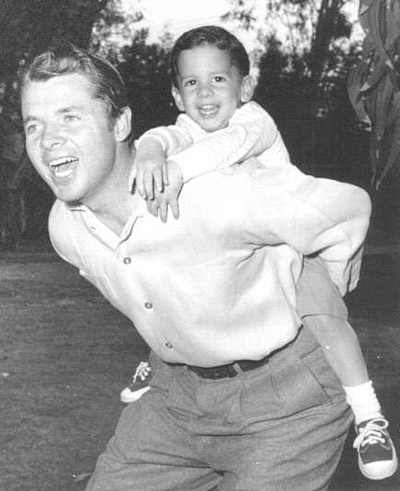 A family photo of Audie Murphy