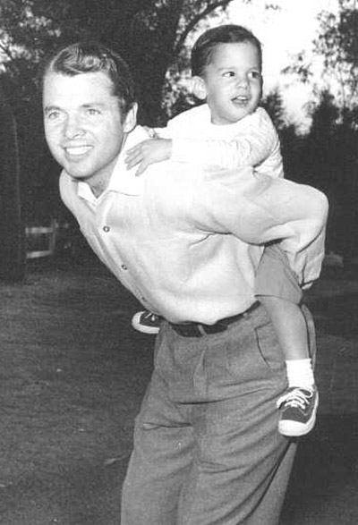 A family photo of Audie Murphy
