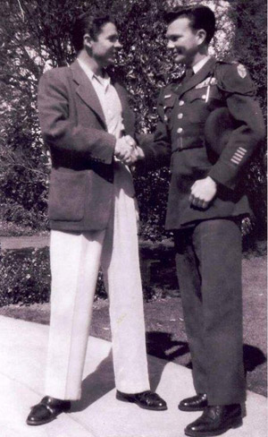 A family photo of Audie Murphy