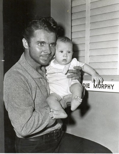 A family photo of Audie Murphy