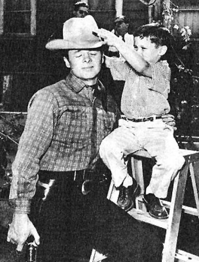 A family photo of Audie Murphy