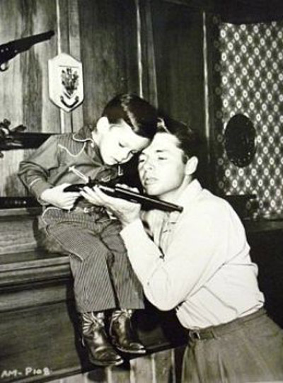A family photo of Audie Murphy