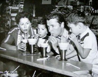 A family photo of Audie Murphy
