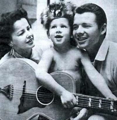 A family photo of Audie Murphy