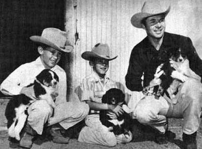 A family photo of Audie Murphy