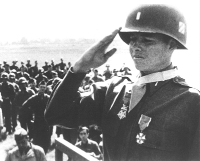 A military photo of Audie Murphy