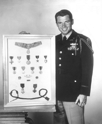 A military photo of Audie Murphy