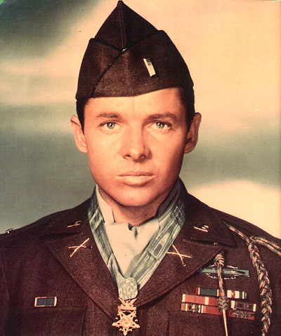 A military photo of Audie Murphy