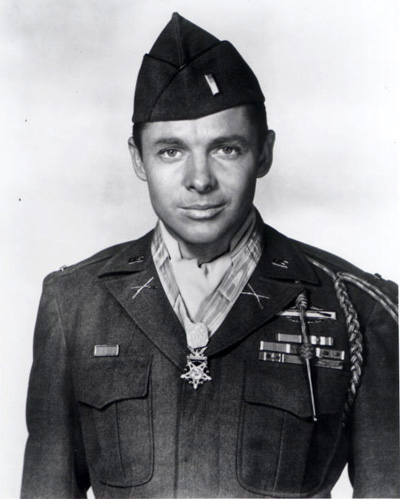 A military photo of Audie Murphy