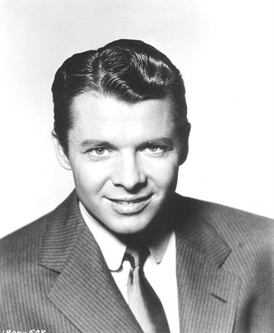 A portrait photo of Audie Murphy