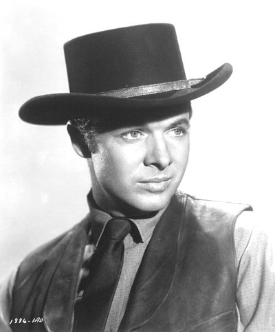 A portrait photo of Audie Murphy