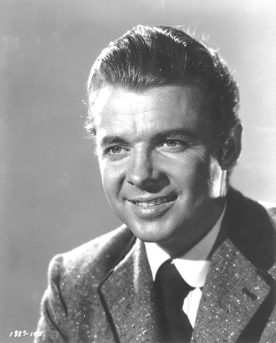 A portrait photo of Audie Murphy