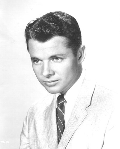 A portrait photo of Audie Murphy