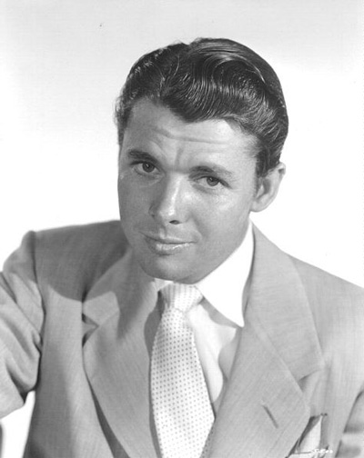 A portrait photo of Audie Murphy