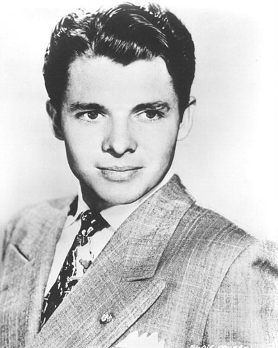 A portrait photo of Audie Murphy