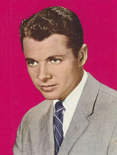 A portrait photo of Audie Murphy