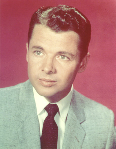 A portrait photo of Audie Murphy
