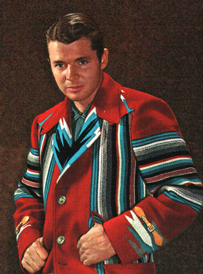 A portrait photo of Audie Murphy