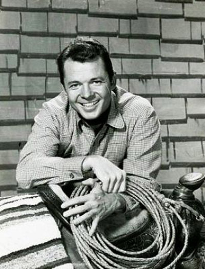 A portrait photo of Audie Murphy