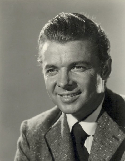 A portrait photo of Audie Murphy