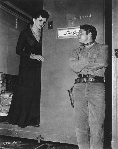 A publicity photo of Audie Murphy