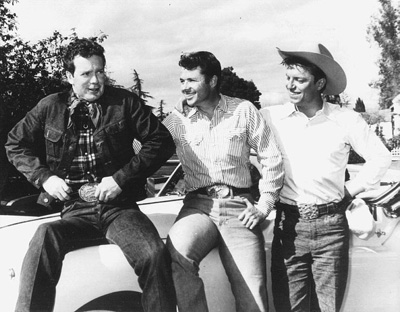 A publicity photo of Audie Murphy