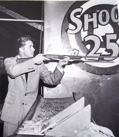A publicity photo of Audie Murphy