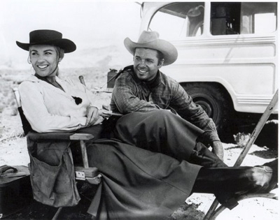 A publicity photo of Audie Murphy
