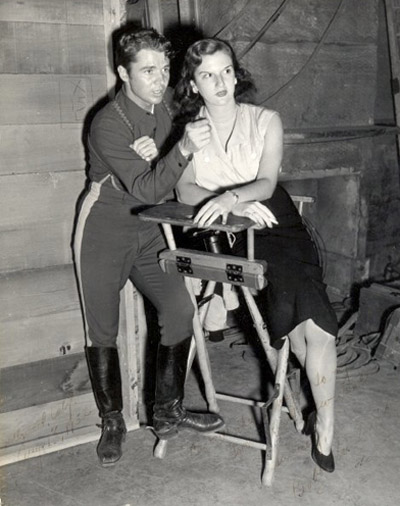 A publicity photo of Audie Murphy