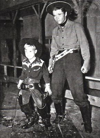 A publicity photo of Audie Murphy